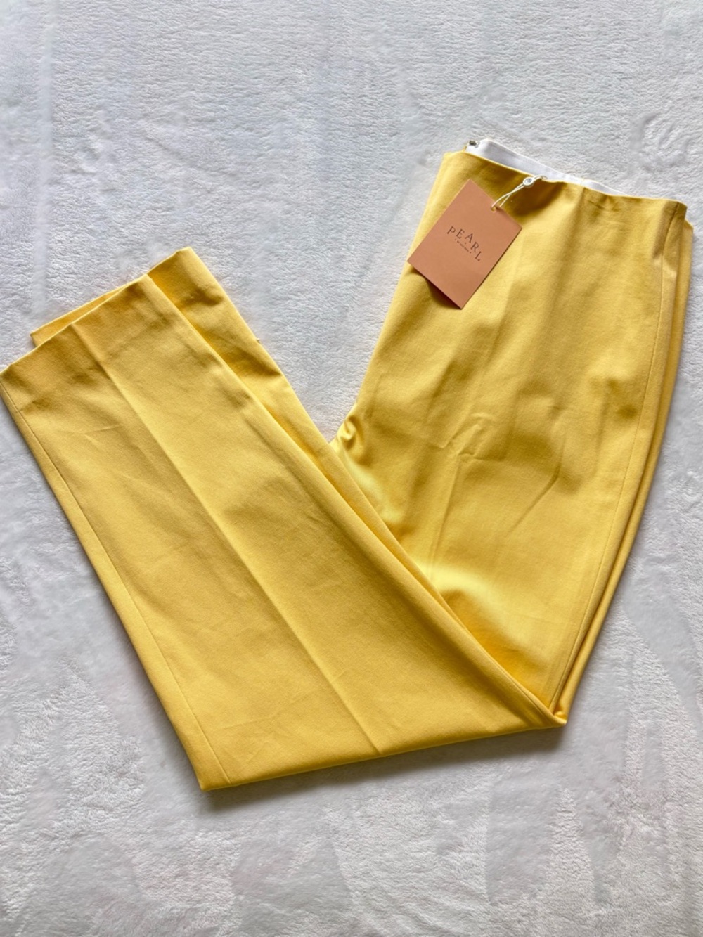 PEARL By Lela Rose Butter Stretch Cotton Susie Cropped Pant--NWT--16